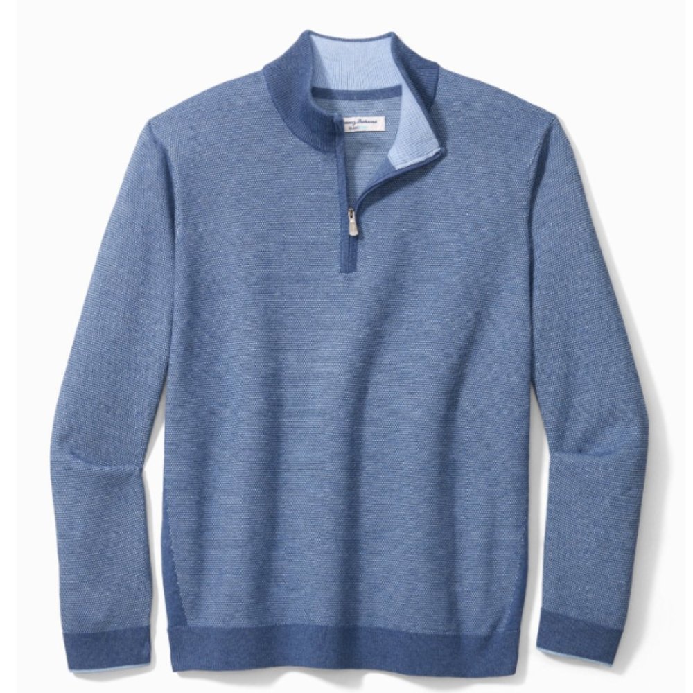 TOMMY BAHAMA - ISLANDZONE® COOLSIDE HALF-ZIP - Large